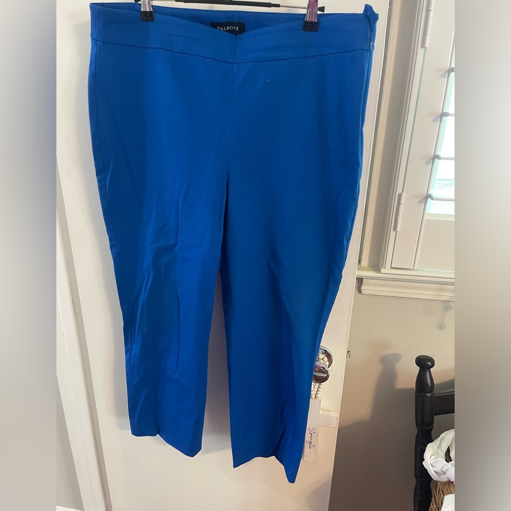 Talbots Chatham Ankle pants. Size 14